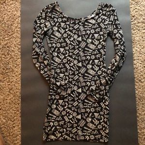 Forever 21 Bodycon Print Dress